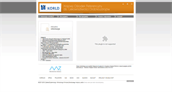 Desktop Screenshot of korld.edu.pl